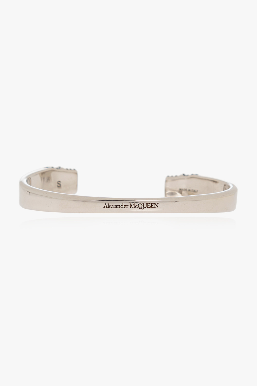 【送料&関税込】Alexander McQueen Brass Bracelet Alexander McQueen Skull Cuff Bracelet | Metallic | FARFETCH